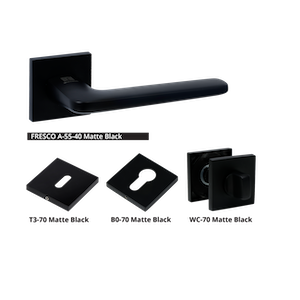 FRESCO A-55-40 MATTE BLACK