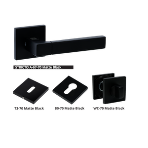 STRICTO A-67-70 MATTE BLACK