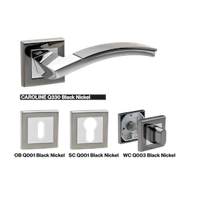Caroline 330 CHROME-BLACK NICKEL
