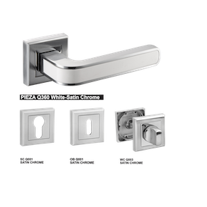 PIEZA Q360 WHITE-SATIN CHROME